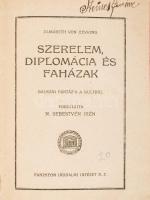 2 db könyv- Elisabeth von Hevking: Szerelem, diplomácia és faházak. Balkáni fantázia a múltból. Bp.,...
