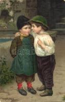 German folklore, children litho s: H. Kaulbach