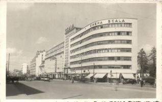 Bucharest, Cinema Scala, tram photo