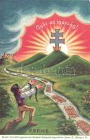 Győz az igazság; kiadja a Felvidéki Egyetemi és Főiskolai Hallgatók Egyesülete / irredenta, North Hungarian territories