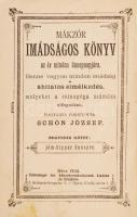 2 db imádságos könyv-Mákzór imádságos könyv az év minden ünnepnapjára. Magyarra fordította Schön Józ...
