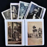 Venice, Venezia; - 124 old postcards in 5 albums