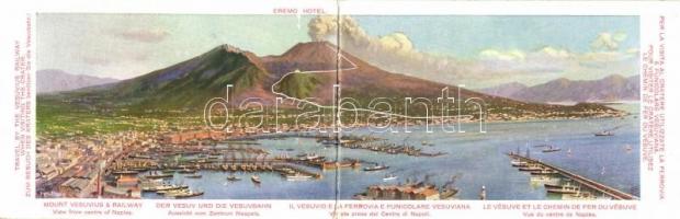 Vesuvio, Vesuvius railway advertisement; panoramacard