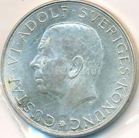 Svédország 1972. 10Kr Ag "VI. Gusztáv Adolf 90. születésnapja" T:2 Sweden 1972. 10 Kronor Ag "90th Birthday of Gustaf VI Adolf" C:XF