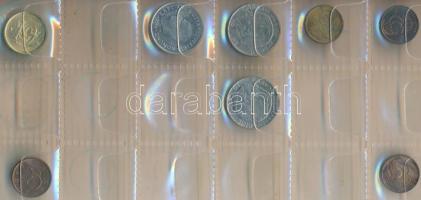 Svédország 31db vegyes fémpénz albumba rendezve T:vegyes
Sweden 31pcs of mixed coins in album C:F