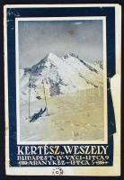 cca 1920 A Kertész és Weszely Rt. sífelszerelés katalógusa ábrákkal, 22p