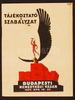 1925 A Budapesti Kereskedelmi és Iparkamara által rendezett Budapesti Nemzetközi Vásár tájékoztatója és szabályzata, 41p
