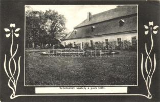 Szentantal, kastély, park / castle, park Art Nouveau (EB)