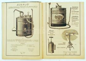 1938 Bp., Hirmann Ferenc fémöntöde, rézáru- és vagonfelszerelési gyárának kertészeti és szőlőművelés...