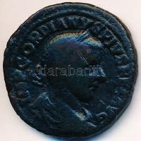 Roman Empire / Viminacium / Gordianus III 238-244. Sestertius Br "IMP GORDIANVS PIVS FEL AVG / P M S C-OLVIM - AN III" (19,79g) C:VF Moushmov 32