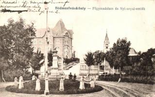 Hódmezővásárhely, Főgimnázium, Nyizsnyai emlék (EK)