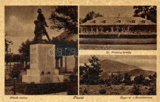 Pásztó, Hősök szobra, Gr. Almássy kastély, Ágasvár, Gombástető