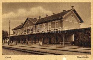 Pásztó, Vasútállomás