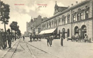 Debrecen, Bika szálloda, Kőbányai sörcsarnok, Thaisz Arthur kiadása