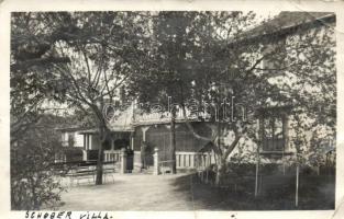 1933 Balatonfüred, Schober villa photo (fa)