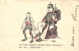 King Peter, Anti-Serbian propaganda s: Lurja (b)