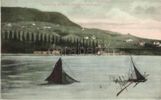 Badacsony déli része, Donábus kápolna, Rokob Kálmán kiadása (EK)