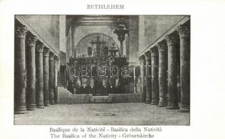 Betlehem, The Basilica of the Nativity, interior (EK)
