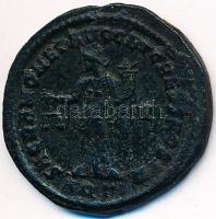 Roman Empire / Aquileia / Constantius I 301. Follis Br "CONSTANTIVS NOB CAES / SACRA MONET AVGG...