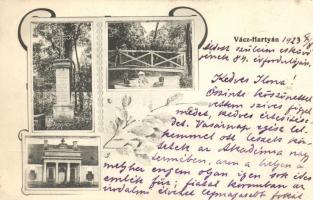 Váchartyán, kastély, híd, floral (EK)