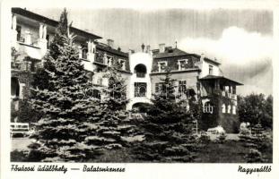 Balatonkenese, Nagyszállo