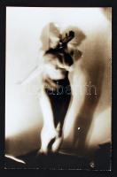 Elmozdult akt, 9x14 cm / nude photo, 9x14 cm