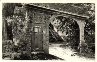Szejkefürdő (Székelyudvarhely) Székely kapu, építette Orbán Balázs, Kováts István felvétele / gate