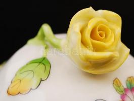 Herendi Viktória mintás mokkás készlet, kézzel festett, hibátlan/ Herendi Victoria coffe set