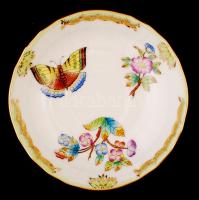 Herendi Viktória mintás mokkás készlet, kézzel festett, hibátlan/ Herendi Victoria coffe set