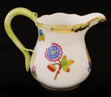 Herendi Viktória mintás mokkás készlet, kézzel festett, hibátlan/ Herendi Victoria coffe set