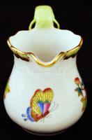 Herendi Viktória mintás mokkás készlet, kézzel festett, hibátlan/ Herendi Victoria coffe set