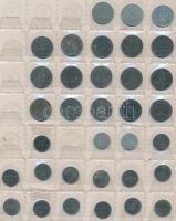 Dánia 339db vegyes fémpénz albumba rendezve T:vegyes
Denmark 339pcs of mixed coins in album C:mixed