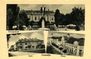 Tornalja, Posta, Fő utca / post office, main street
