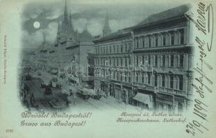 1899 Budapest VIII. Kerepesi út, Luther-udvar, Petrovits Géza kereskedése; Edgar Schmidt