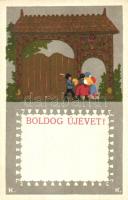 New Year, Hungarian folklore (EK)