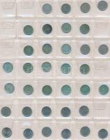 Svédország 240db vegyes fémpénz albumba rendezve, közte ~30db kis ezüstpénz! T:vegyes
Sweden 240pcs ...