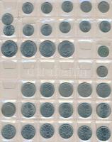 Svédország 240db vegyes fémpénz albumba rendezve, közte ~30db kis ezüstpénz! T:vegyes
Sweden 240pcs ...