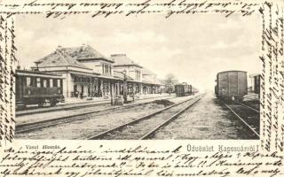 Kaposvár, Vasútállomás (fa)