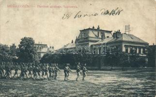 Debrecen, pavilon gyalogos laktanya (EK)