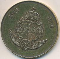 Bognár György (1944-) 1996. "Magyar Vasút - 150 Éve Európában, PEST-BUDA" Br emlékérem (42...