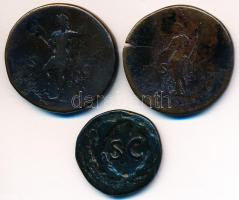 Roman Empire / Rome / Traianus 103-111. Sestertius Br "IMP CAES NERVAE TRAINAO AVG GER DAC PM T...