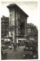 Paris, Porte Saint Denis / gate, automobiles, buses