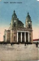 12 db régi, főként magyar városképes lap, vegyes minőségű / 12 old, mainly Hungarian postcards, mixe...