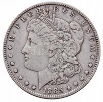 Amerikai Egyesült Államok 1885. 1$ Ag "Morgan" T:2-
USA 1885. "Morgan" Dollar Ag...