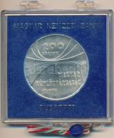 1975. 200Ft Ag "Magyar Tudományos Akadémia" T:BU Eredeti plombált MNB plasztiktokban! Adamo EM47