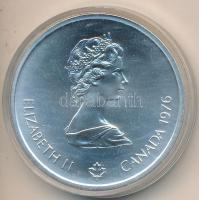 Kanada 1976. 10$ Ag "Montreali olimpia" T:1 Canada 1976. 10 Dollars Ag "Montreal Olympic Games" C:UNC