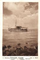 Balaton, Csobánc gőzhajó (fa)