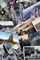 42 db RÉGI külföldi városképes lap; német / 42 old foreign town-view postcards; German