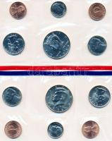 Amerikai Egyesült Államok 1998D 1c-1/2$ (6xklf) + 1998P 1c-1/2$ (6xklf) forgalmi sorok fóliatokban T...