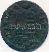 1706KB Rézpoltúra "II. Rákóczi Ferenc" (1.91g) T:2-
Hungary 1706. Poltura "Francis II...